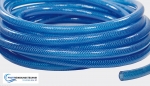 Gewebeschlauch Blau Meterware